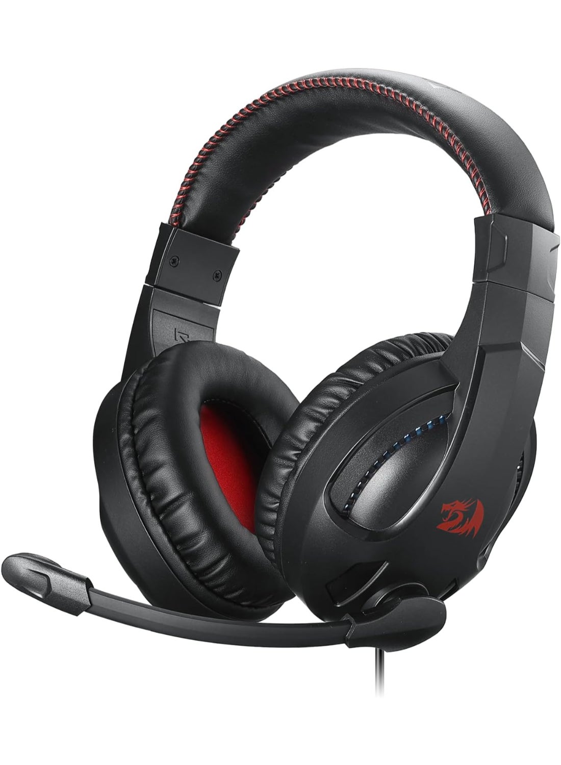 H211 RGB Wired Gaming Headset, 7.1 Surround Sound, Memory Foam Ear Pads, Lightweight Over-Ear Headset with mic, Multi-Platforms Headphones, Works with PC, Xbox Series, NS - Black