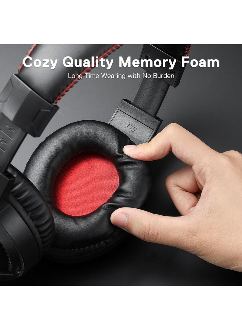 ريدراجون سماعة الألعاب Redragon H211 Cronus: ستيريو، ميكروفون لإلغاء الضوضاء، RGB، منصات متعددة - Image 5