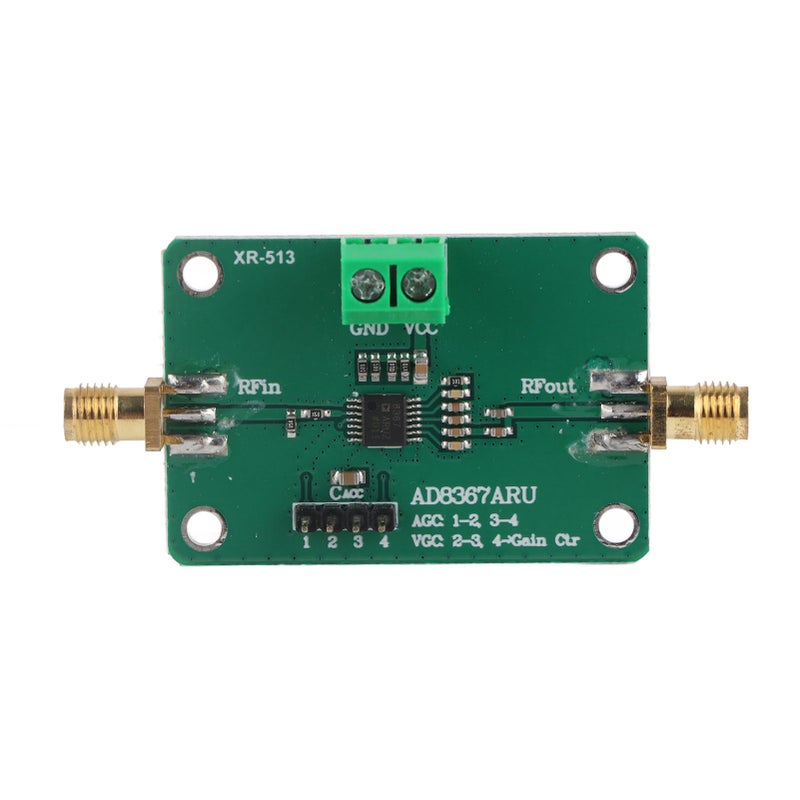IF Amplifier Automatic Gain Control 0.1 to 500MHz Intermediate Frequency Amplifier for Receiver 2.7‑5.5V - Image 1