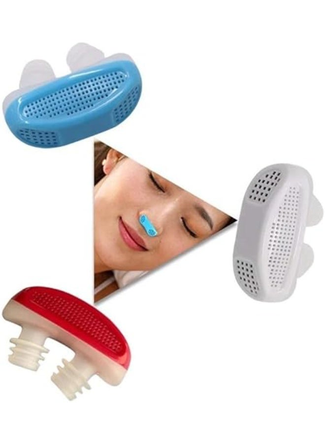Comfortable Soft Silicone Nose Clip for Snoring Relief, Sleep Support, Improve Breathing, Reduce Congestion, Easy Air Purification and Sleep Quiet - Image 3