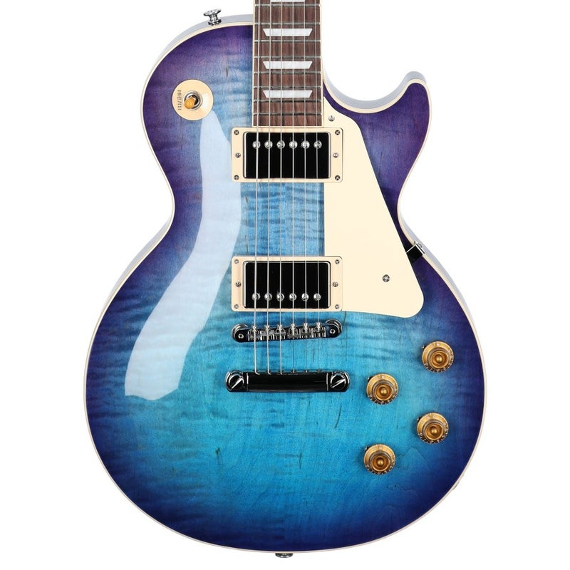 Gibson USA LPS500B9NH1 Les Paul Standard '50s Figured Top Electric Guitar - Blueberry - Image 1