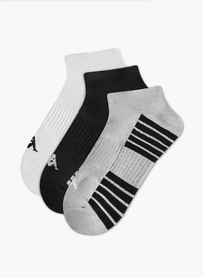 Kappa Set of 3 - Kappa Logo Print Sports Socks