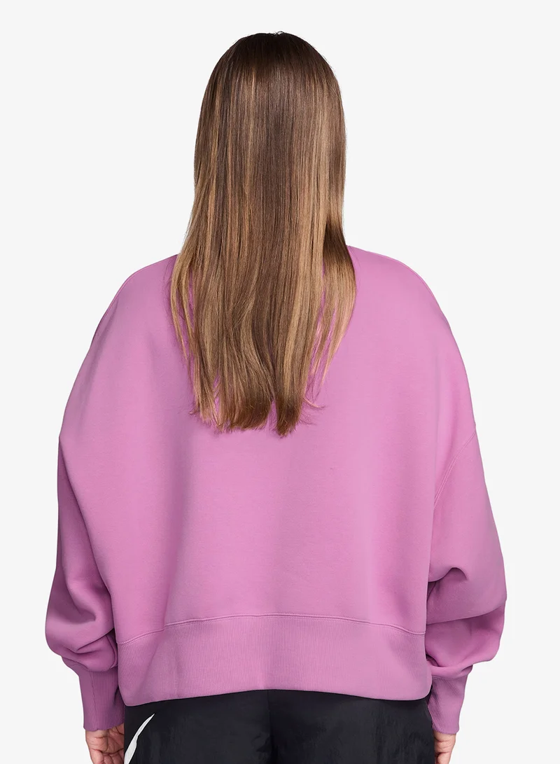 نايكي سويت شيرت فليس فينيكس كبير الحجم