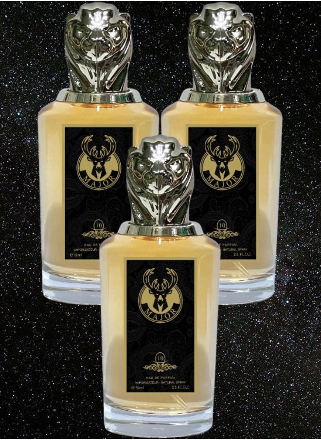 مايجور 3 قطع عطر ماجور رقم 10 75 مل  - Image 1