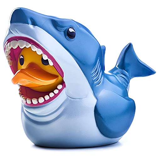 TUBBZ Boxed Edition Bruce The Shark Collectible Vinyl Rubber Duck Figure - Official Jaws Merchandise - TV, Movies & Video Games - Image 1