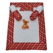 CREATIVE TEXTILES Velvet Multicolour Baby Bedding Set (Size : 70 cmX100cm) Soft Cotton Material NestUltra Soft Cusioned - Image 2