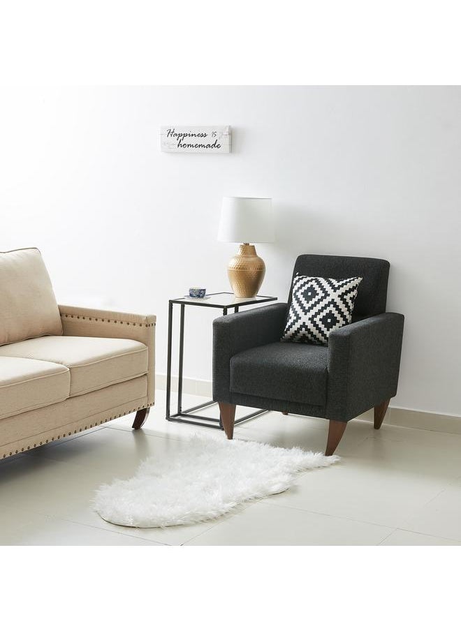Faux - Plush Rug 125X75 Cm - Image 1