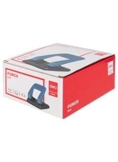 Deli Paper Punch 35 Sheets with Lock System , Hole Diameter 80mm,Φ6mm , Assorted Colors  - Image 1