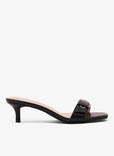 RAID Buckle Detail Heeled Sandals