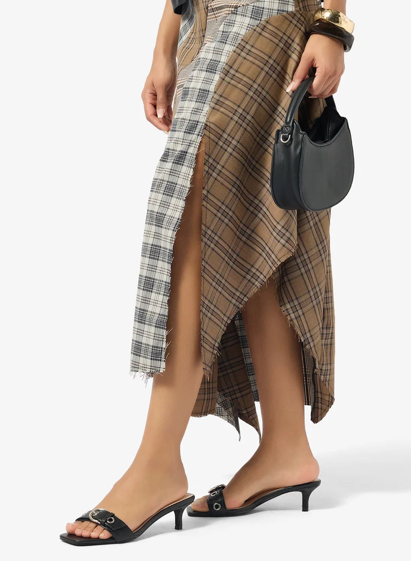 RAID  Buckle Detail Heeled Sandals for Women | Best Price UAE