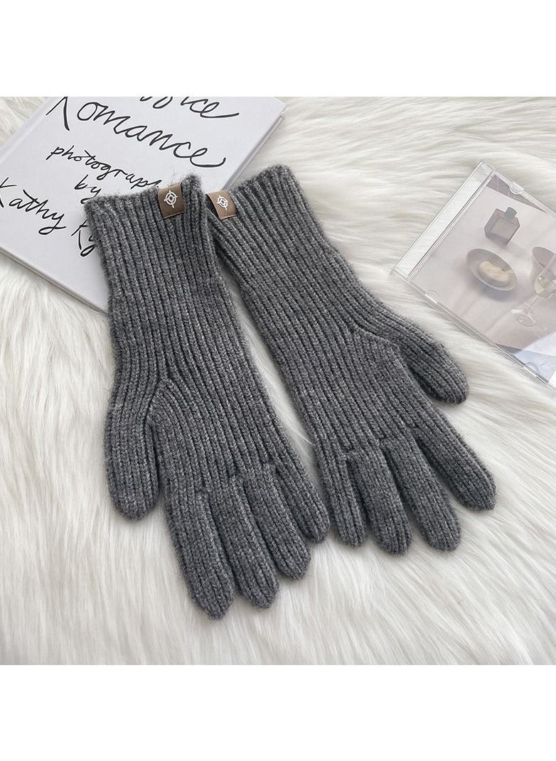 Generic - Solid Knit Gloves - Image 1