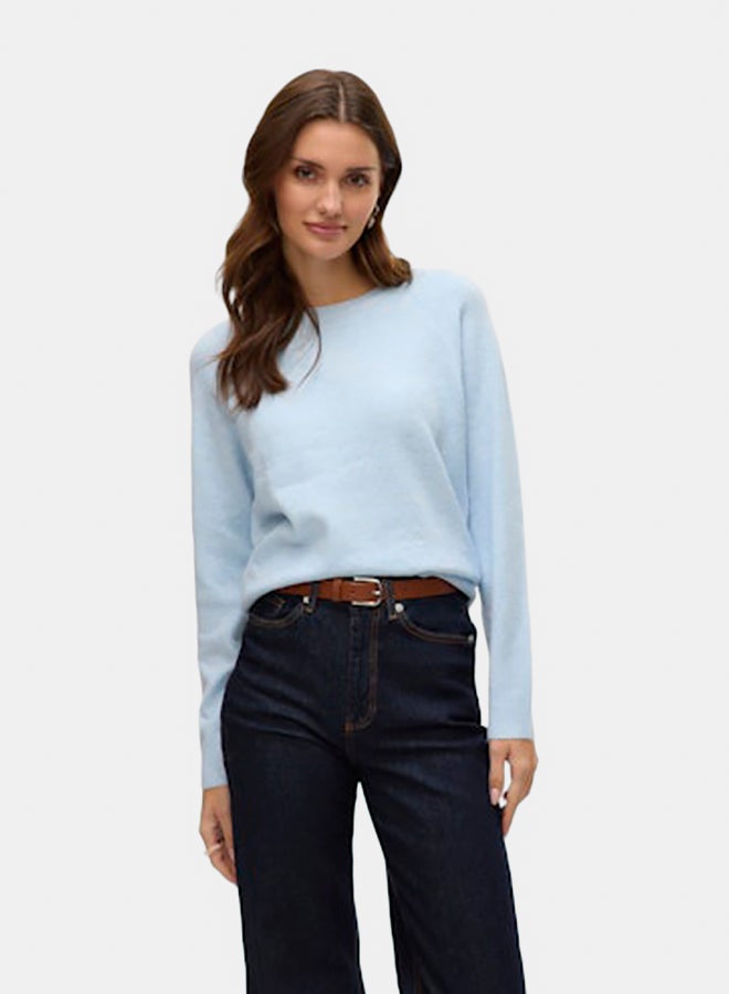 VERO MODA VERO MODA Womens Doffy Longsleeve O-Neck Blouse  - Image 3