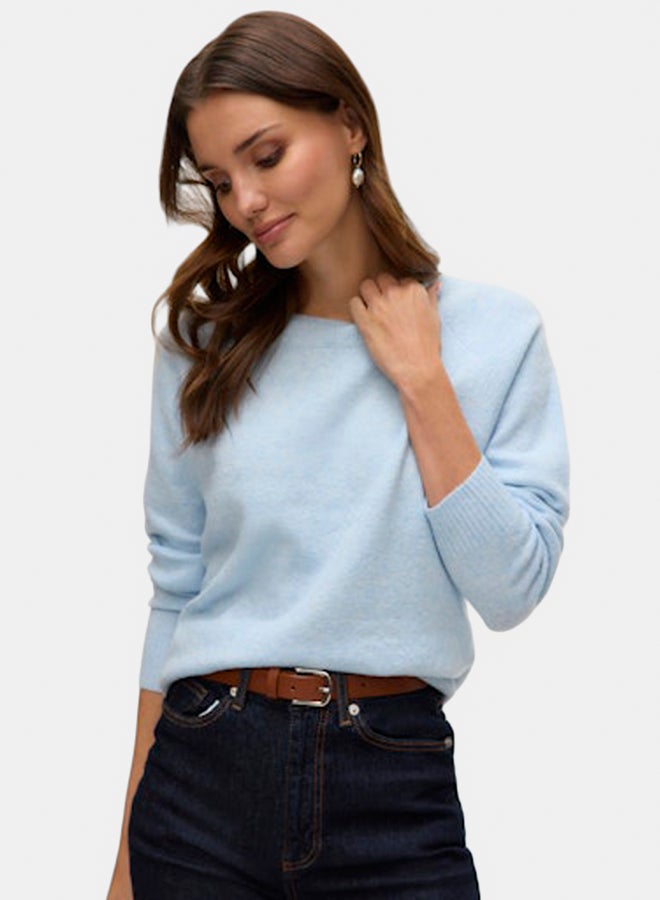 VERO MODA VERO MODA Womens Doffy Longsleeve O-Neck Blouse  - Image 5