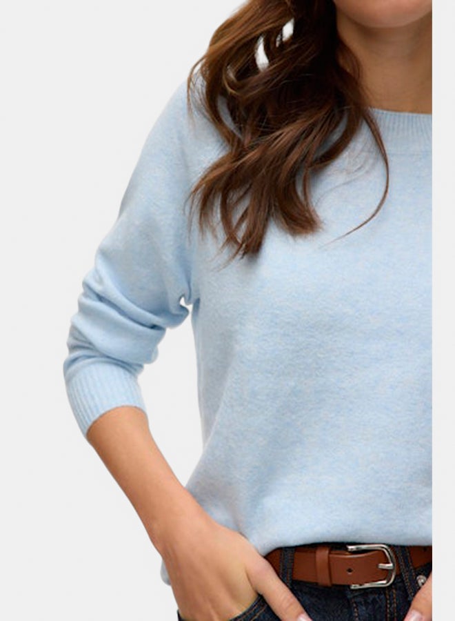 VERO MODA VERO MODA Womens Doffy Longsleeve O-Neck Blouse  - Image 4