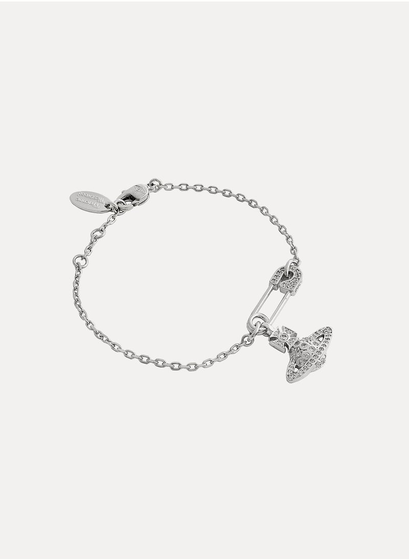 Vivienne Westwood Safety Pin Saturn Bracelet  - Image 2