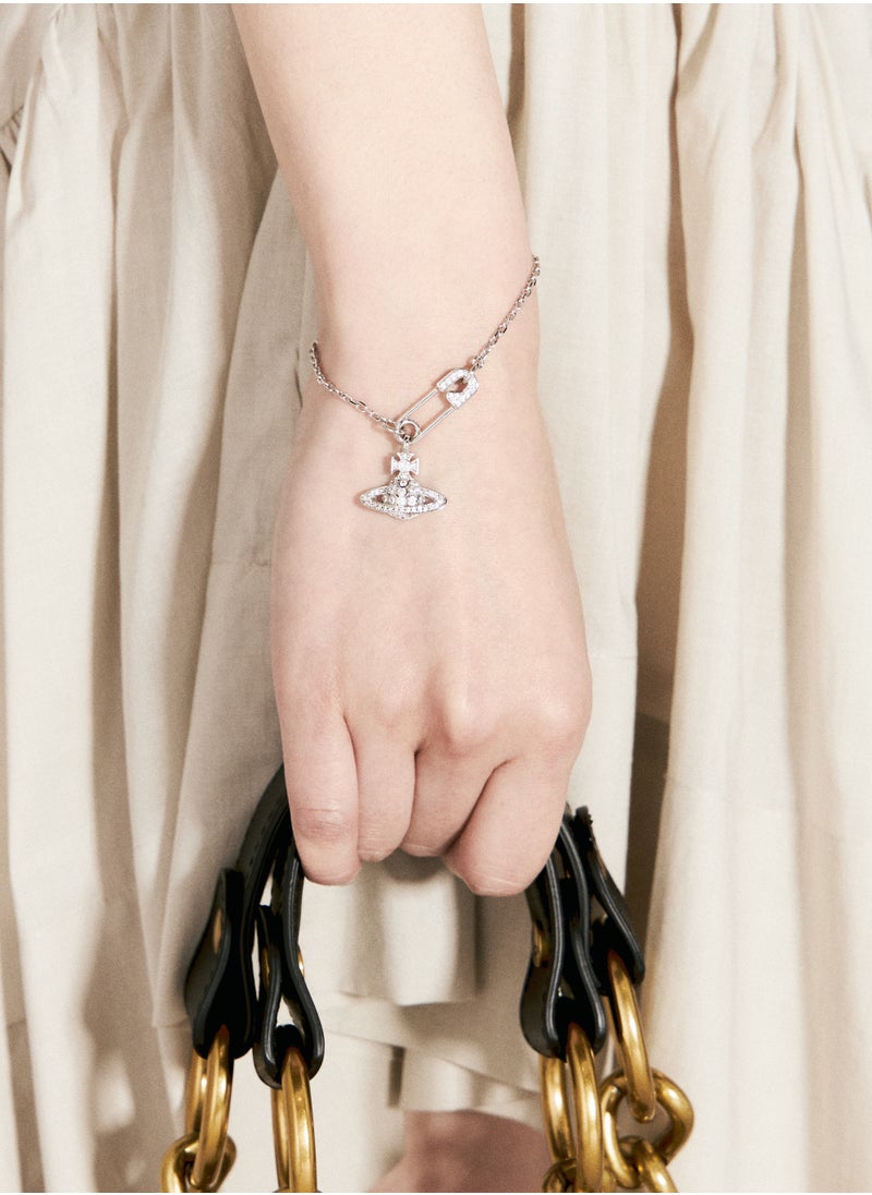 Vivienne Westwood Safety Pin Saturn Bracelet  - Image 3
