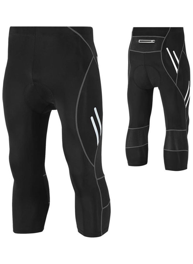 Generic Men's Compression Pants Leggings Tights Sweat Wicking Fabric Runing Cycling M 27 x 2 x 23cm  - Image 1