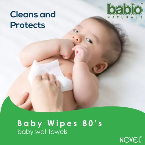 NOVEL Baby Wet Wipes/Pack With Lid (Pack of 6-80 Sheet) - Image 4