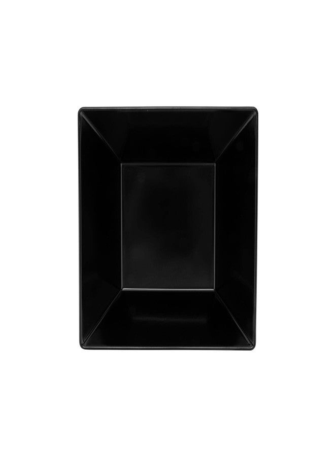Get G.E.T. ML-246-BK Melamine Break-Resistant Square Serving Bowl, 1.6 Quart, Black - Image 2