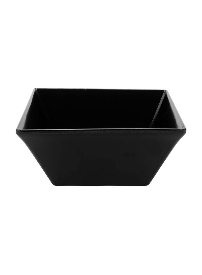 Get G.E.T. ML-246-BK Melamine Break-Resistant Square Serving Bowl, 1.6 Quart, Black - Image 3