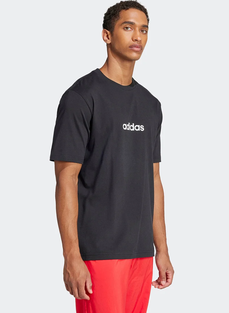 اديداس Essential Linear T-Shirt