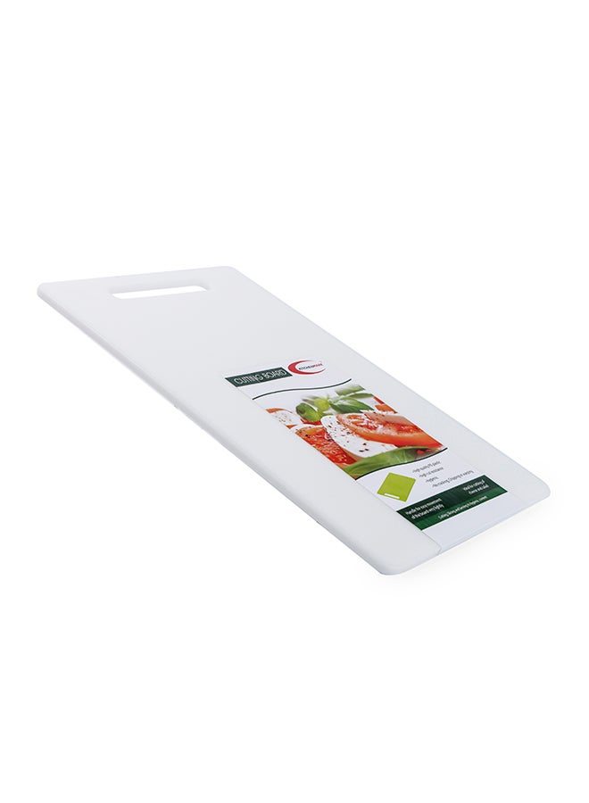 Kitchenmark PE Durable Plastic 7.5mm thickness Chopping Cutting Board 33.5cm - White - Image 2