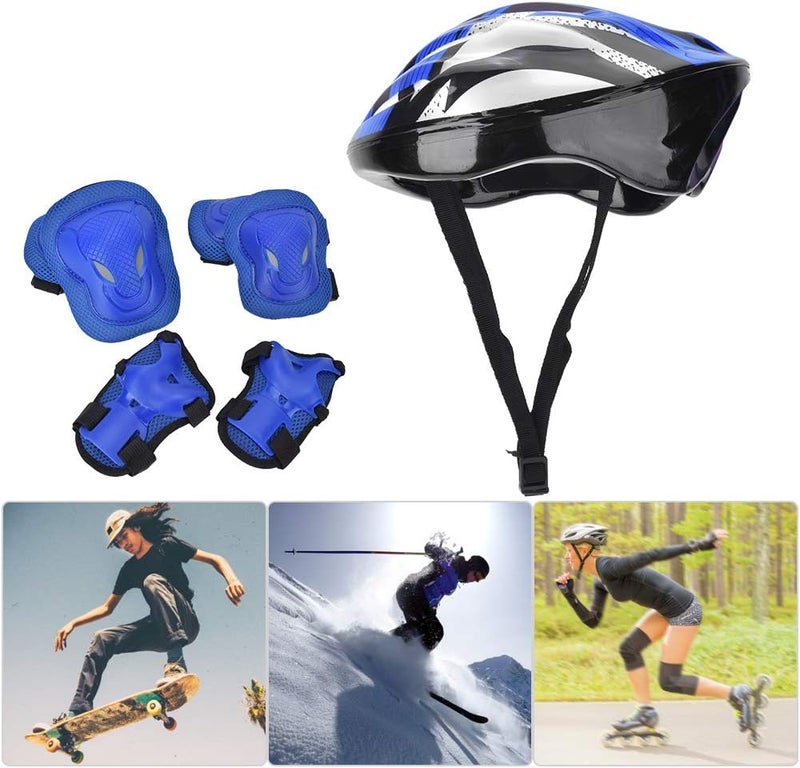 Skating Protective Gear Set with Helmet, Knee Pads, and Elbow Pads for Adults - Image 4