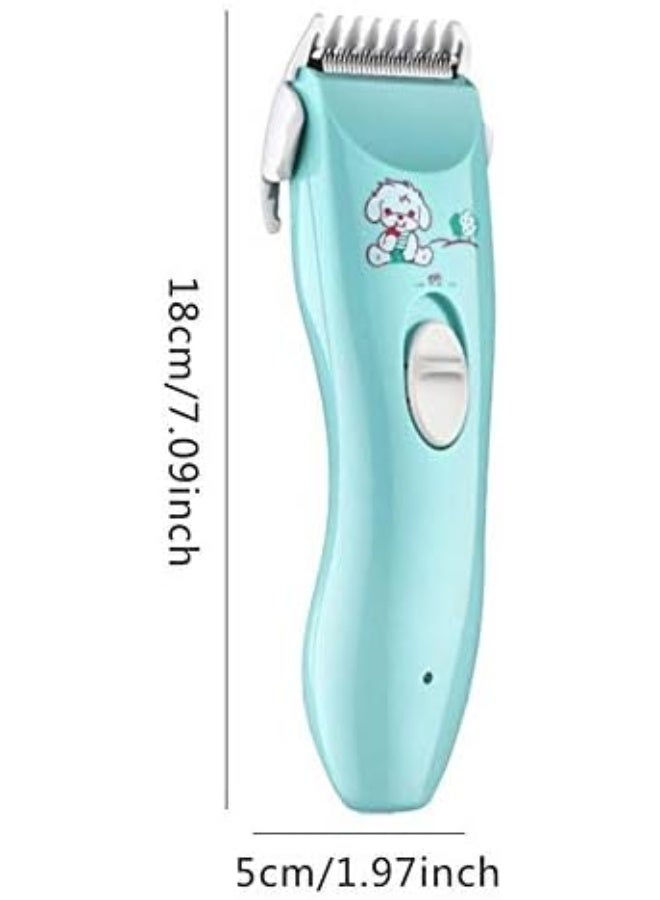 HPMY Baby Hair Clippers, Lower Noise Haircut Trimmers for Children with Autism and Sensory Sensitivity, Babies Infant Kids Waterproof Hair Cutting Kits - Image 2