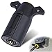 Sixzoo 7 Pin Trailer Plug Waterproof 7 Way Trailer Plug Flat Blade Connector Heavy Duty Trailers Light Plug Interlocking Trailers Electrical Connector for RV Towing Car Accessories - Image 2