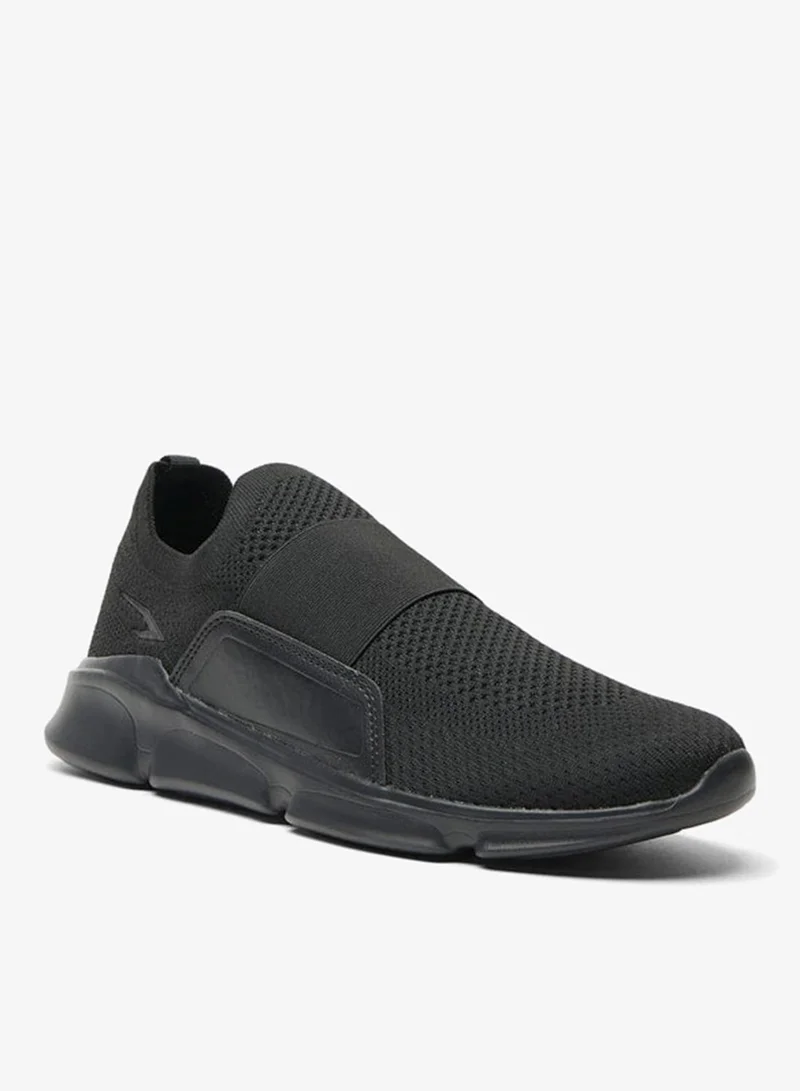 Dash Men's Textured Slip-On Sports Shoes