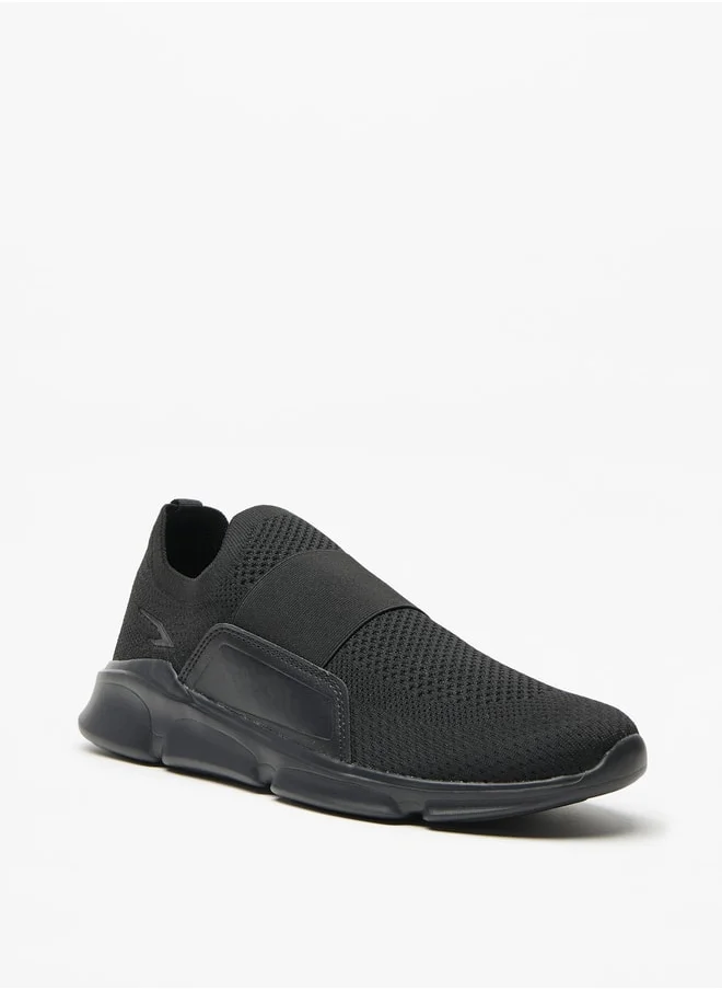 Dash Men's Textured Slip-On Sports Shoes