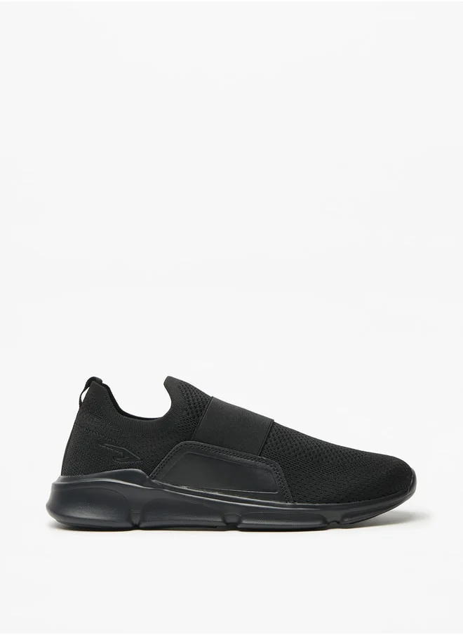 Dash Men's Textured Slip-On Sports Shoes