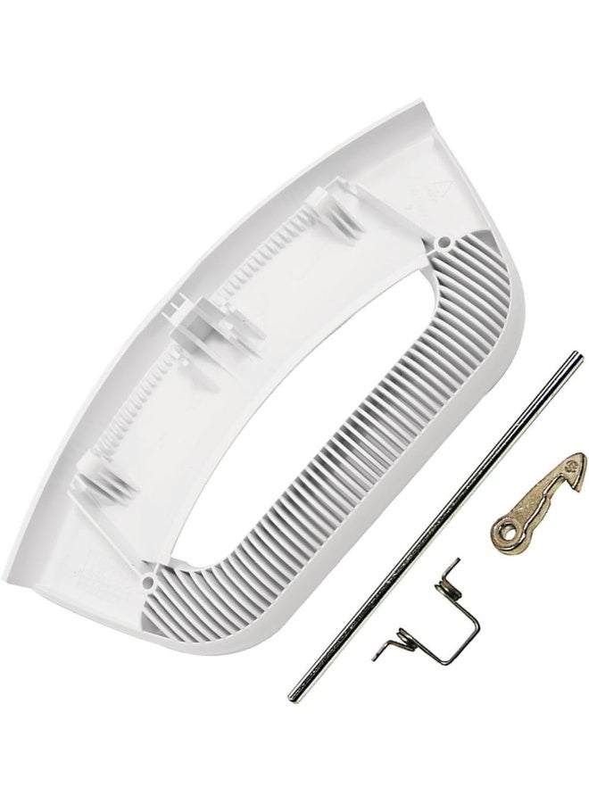 Spares2go طقم مقبض باب أبيض Spares2go لماكينات الغسيل Hotpoint - Image 2