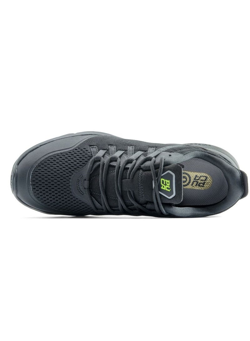 PUCA Running Shoes for Men | Light-Weight & Breathable | Raider Black - Image 5
