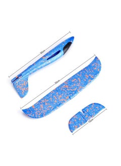 kizh Throwing Foam Airplane Toys 13.5 Inches Flying Glider Inertia Plane Manual Circling Functions Flying Aircraft Fun Best Outdoor Fun For Kids Children Boys Girls 2Pcs  - Image 3