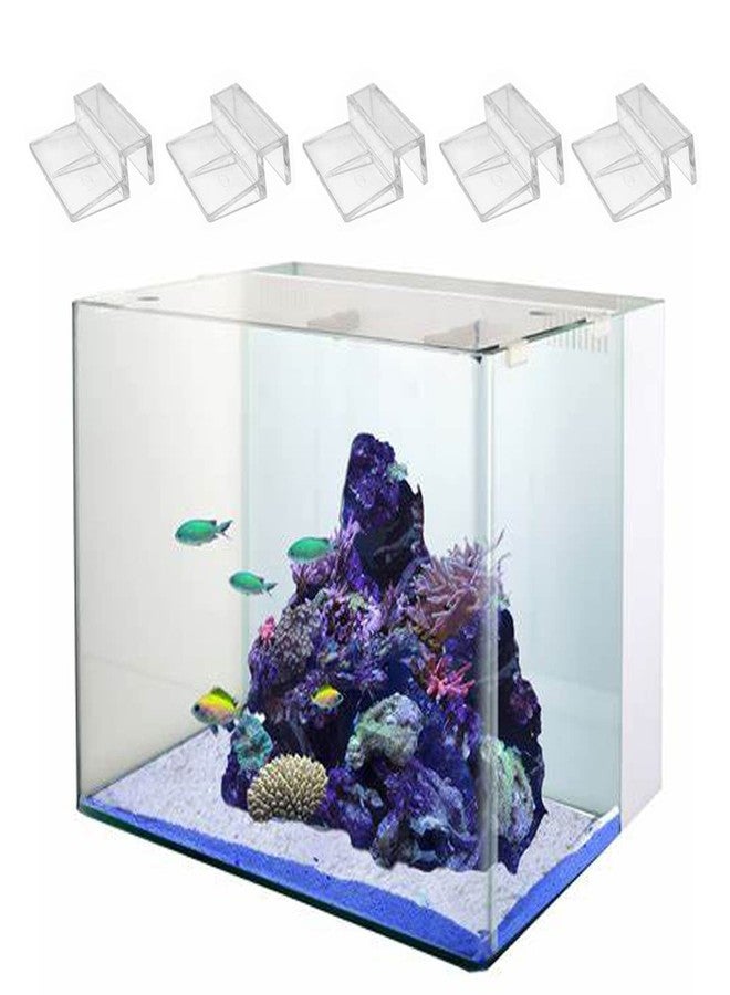 Weilan 20 Pieces Aquarium Lid Clips 5mm for Rimless Aquarium Acrylic Fish Tank Glass Cover Clip Support Holder - Image 3