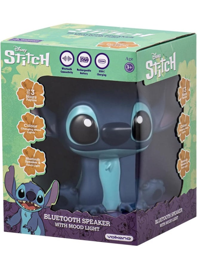 SMD Disney Stitch Bluetooth Speaker with Mood Light | Portable Bluetooth speaker with Stitch design, mood lighting, clear sound, and compact design for music and fun ambiance - Image 4