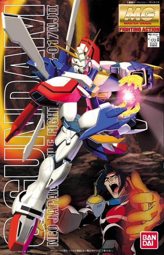 BANDAI SPIRITS Bandai Hobby God Gundam G Gundam, MG 1/100 Model Kit - Image 2