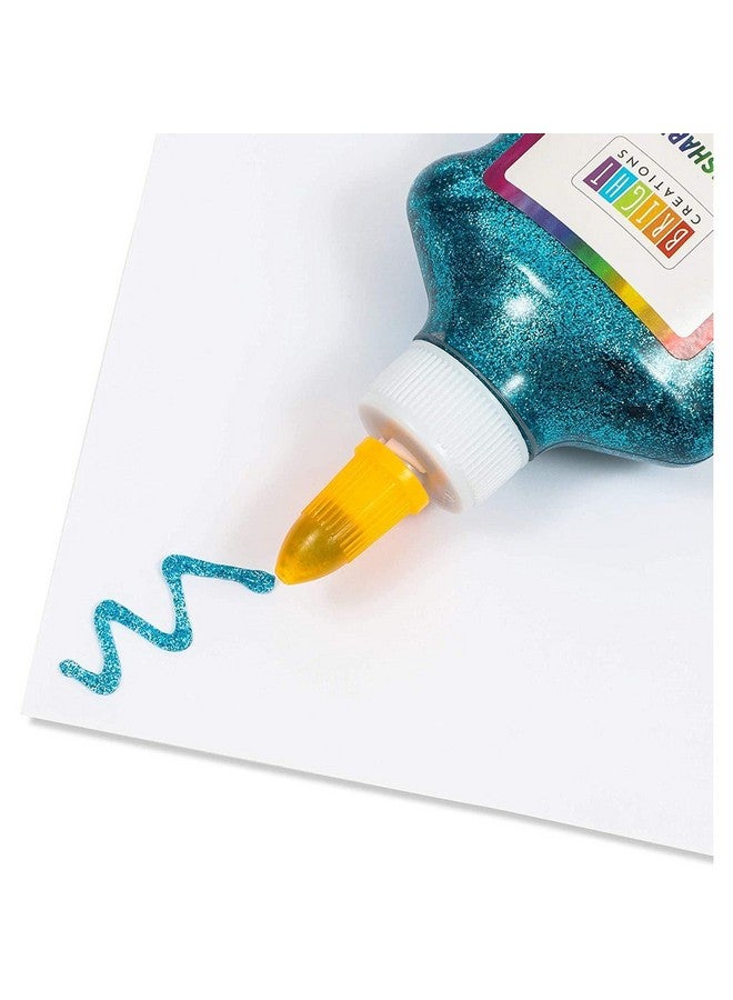 برايت كرياشنتس غراء برايت كرييشنز مع بريق للفنون والحرف اليدوية، 8 ألوان (6.76 أونصة، عبوة من 8 قطع) - Image 3