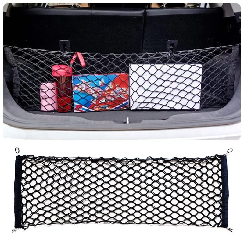 Cargo Net: 110x40cm High-Capacity - Durable Military-Grade Polyester Trunk Organizer for Car SUV Truck RV - Image 1