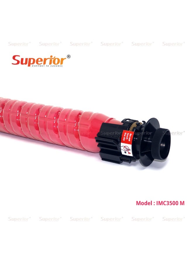 SOS Superior Premium Compatible Ricoh IMC3500 Magenta Toner Cartridge – High Yield – Suitable for Ricoh IMC3500 / IMC4500 / IMC5500 / IMC6000 - Image 3