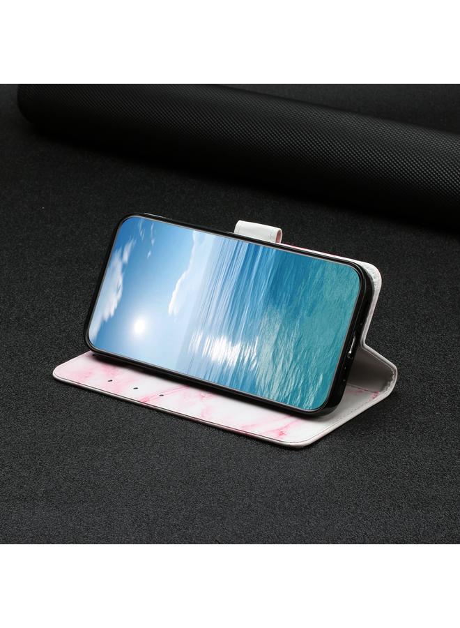 S-TOP Case For OnePlus 13 Colored Drawing Marble Pattern Leather Phone Case - Image 5