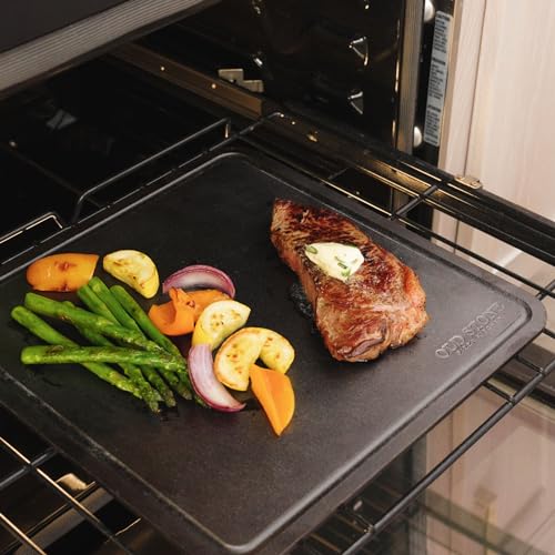 Old Stone Pizza Steel for Oven, 14x14-Inch, 1/4-inch Thick - Image 3