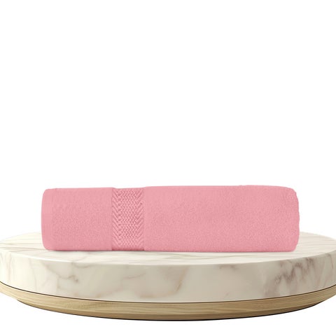REST  1PC Bath Towel 100% Cotton 70x140 cm , 27x55 inches Extra Large Dusty Pink 1PC Bath Towel Soft and High Absorbent Super Soft Quality Towel
