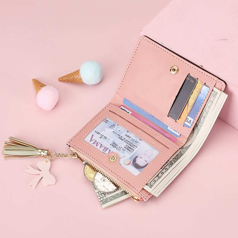 Multifunctional Solid Color PU Leather Wallet, RFID Blocking Design Portable Daily Storage Purse for Cards Cash Coin Business Use - Image 4