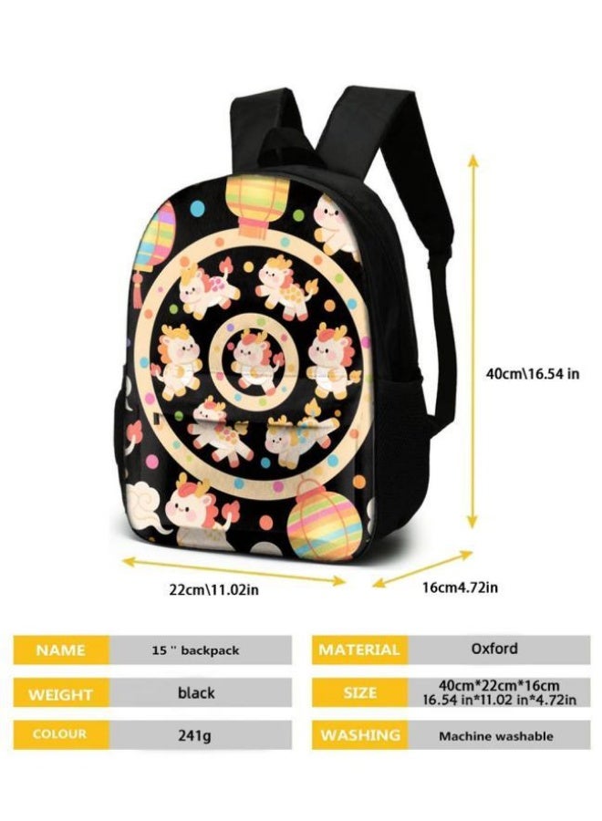 Bright Li Fire is a popular new interesting cartoon, fashionable and practical bag three-piece set (students, children, friends' outings, mountain climbing sports, etc. can be used) - 99 - Image 5