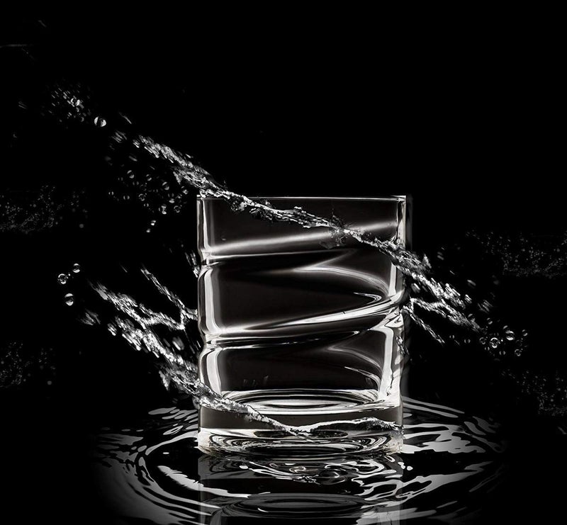 Primeway Primeway Shtox German Made Sensational Rotating Crystallite CocktailWhiskeyScotchBourbon Luxury Glasses 300ml Each Pack of 3  - Image 2