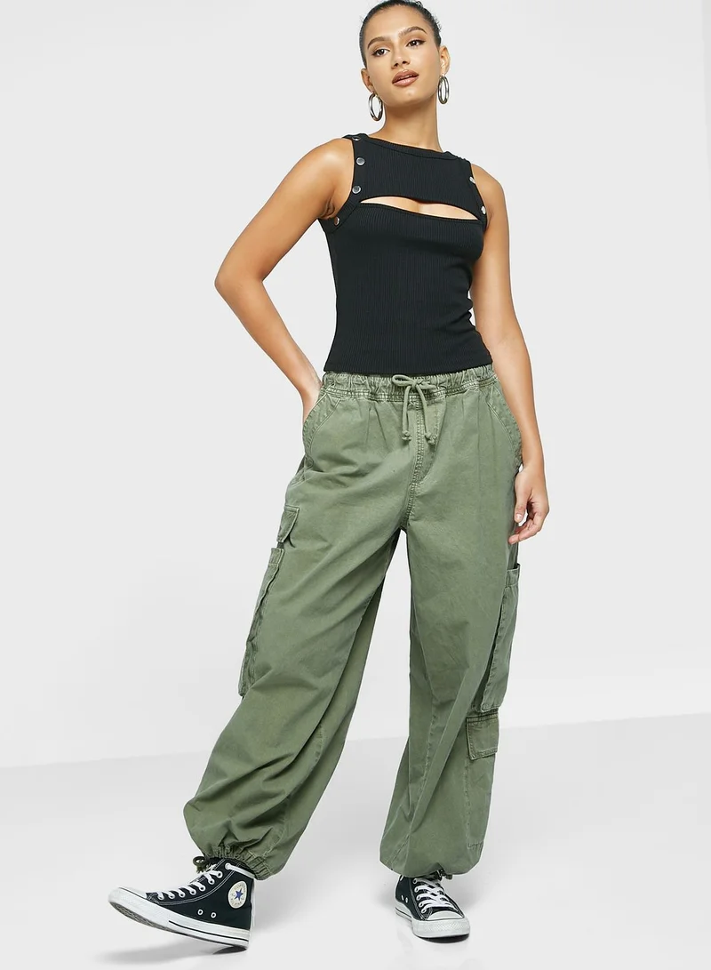 Ginger Studded Detail Top