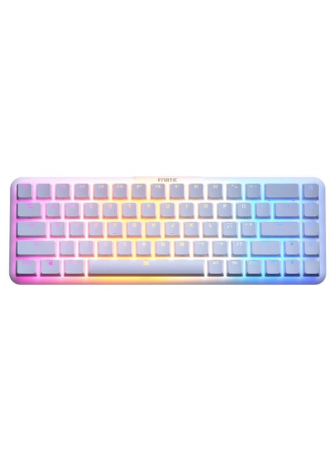 Fnatic Gear STREAK65 LP Gaming Keyboard White