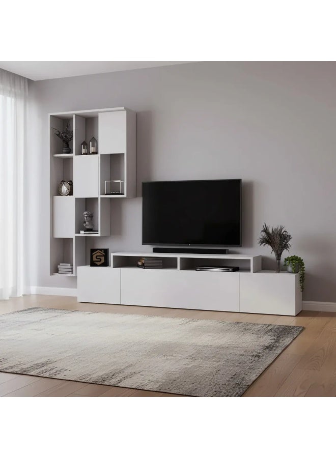 ستايلش هوم طاولة بلازما ابيض - TV42 - Image 1